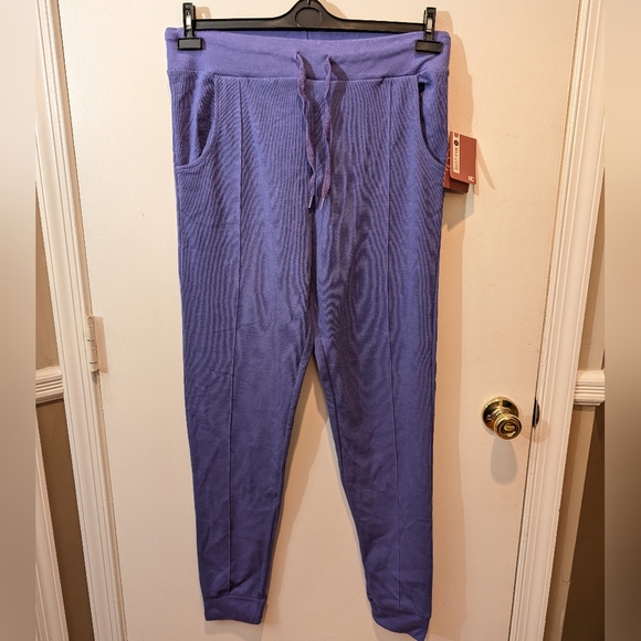 NWT. MEN'S JOGGERS. BLUE IRIS (LILAC). Size large by MAX CORE - Picture 2 of 9